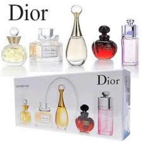 dior perfum set|christian Dior perfume miniature sets.